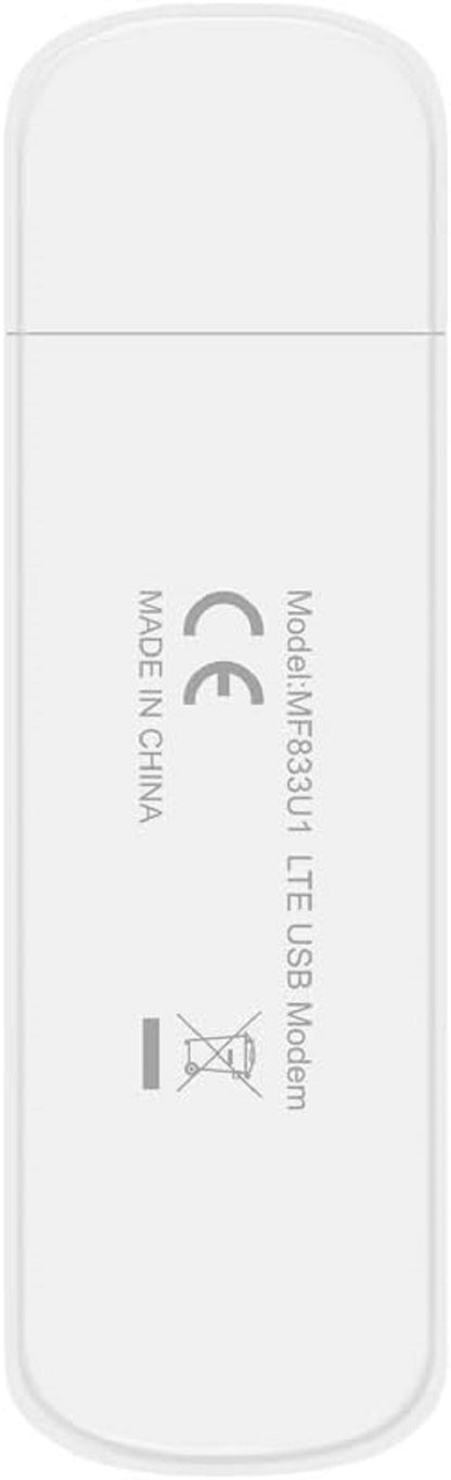 ZTE MF833U1 Surfstick LTE CAT4/4G USB dongle 150 Mbit/s incl. Lebara SIM card