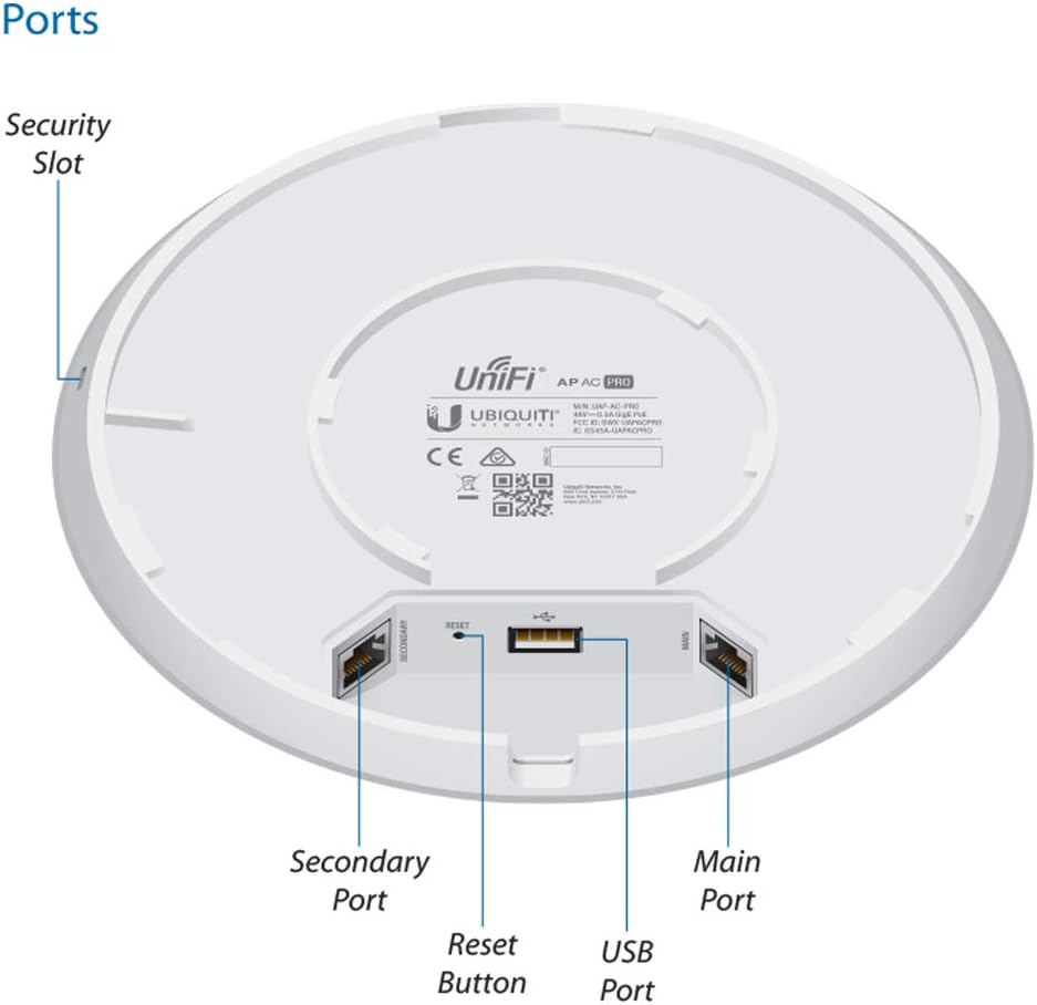 Ubiquiti UniFi AP-AC Pro wireless base station WiFi 5 access point - indoor/outdoor