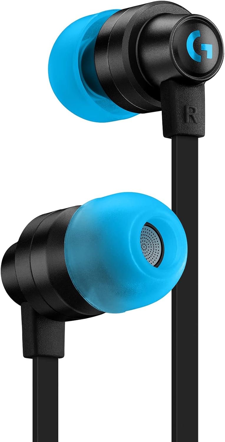 Logitech G G333 Kopfhörer VR Edition Gaming InEar Buds für Oculus Quest Schwarz