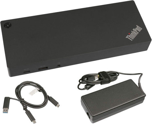 Lenovo ThinkPad Hybrid USB-C / USB-A Dockingstation 40AF0135EU inkl. 135W Netzt.