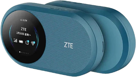 ZTE U10S Pro 4G Mobile WiFi6 Hotspot Mobiler WLAN Router - Blau