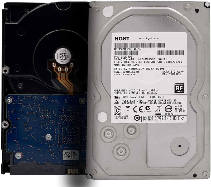Hitachi Deskstar 4TB Interne NAS Festplatte HDN724040ALE640 3,5 Zoll HDD SATA3