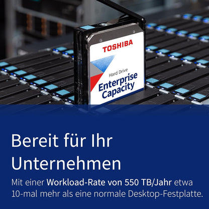 Toshiba MG08 Series 16TB Internal Hard Drive MG08ACA16TEY 3.5 Inch HDD SATA 512MB