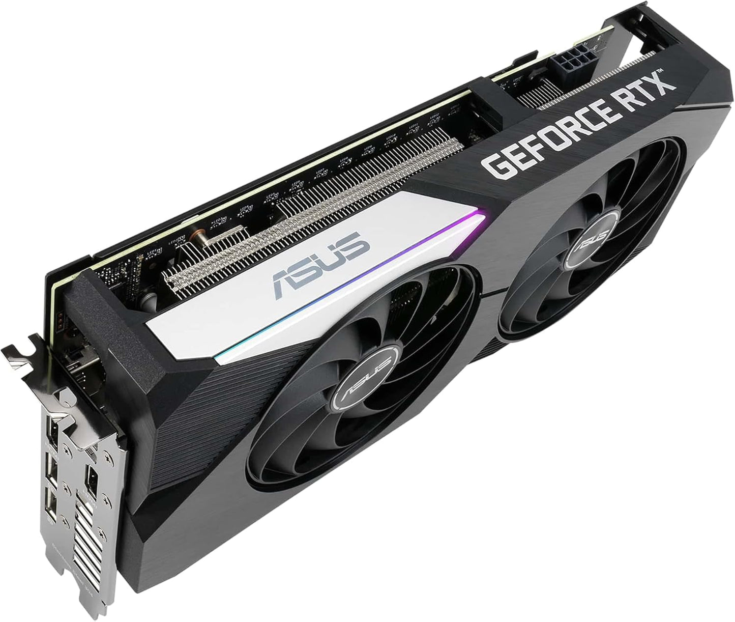 ASUS Dual GeForce RTX 3060 Ti V2 OC Edition 8GB GDDR6 Graphics Card PCIe 4.0 HDMI DisplayPort