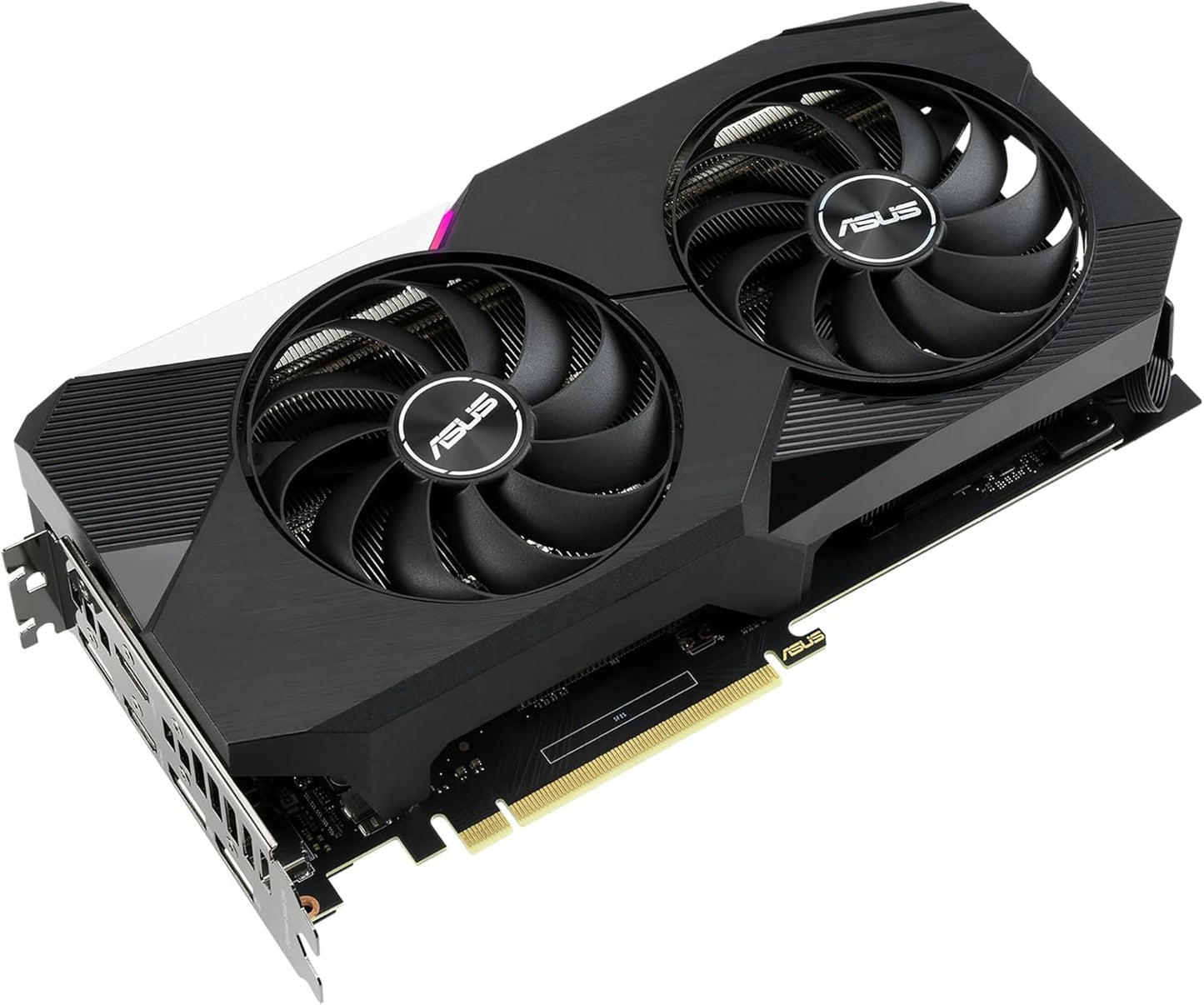 ASUS Dual GeForce RTX 3060 Ti V2 OC Edition 8GB GDDR6 Graphics Card PCIe 4.0 HDMI DisplayPort