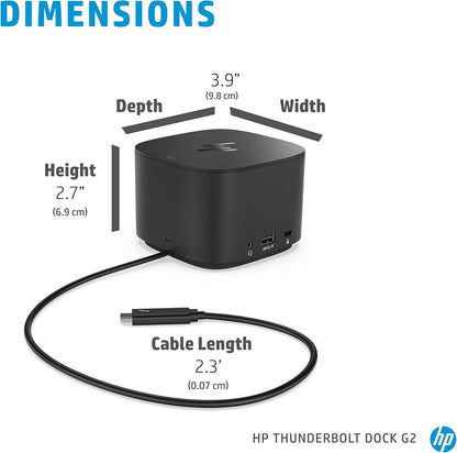 HP Thunderbolt Dock G2 Dockingstation HSN-IX01 inklusive 120W Netzteil