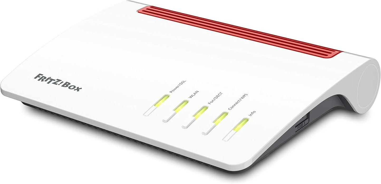 AVM FRITZ!Box 7590 WLAN router (DSL/VDSL, 1,733 MBit/s (5GHz) &amp; 800 MBit/s