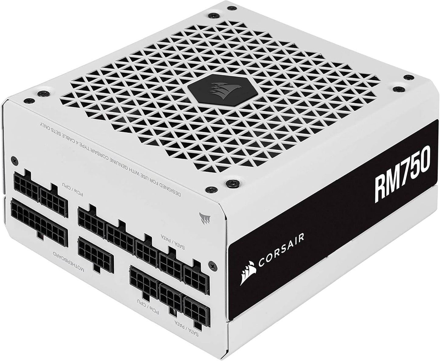Corsair RM Series RM750 Vollmodulares ATX Netzteil 750 Watt 80 PLUS Gold Weiß