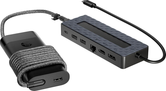 HP Universal Dockingstation USB-C USB 3.0 HDMI mit Laptop Ladegerät 9H0H9AA#ABB