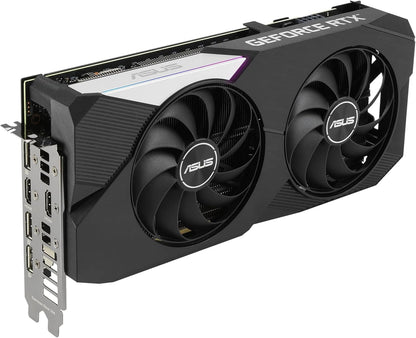 ASUS Dual GeForce RTX 3060 Ti V2 OC Edition 8GB GDDR6 Graphics Card PCIe 4.0 HDMI DisplayPort