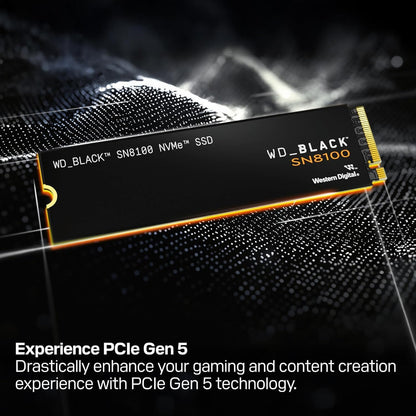 WD_Black SN8100 1TB Interne SSD WDS100T1X0M-00CMT0 M.2 2280 PCI 5.0 x4 (NVMe)