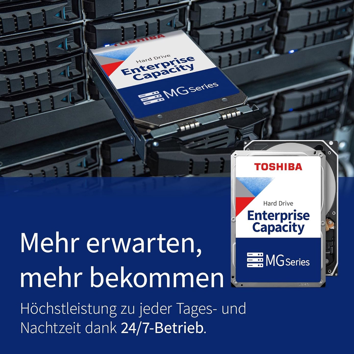 Toshiba MG08 Series 16TB Internal Hard Drive MG08ACA16TEY 3.5 Inch HDD SATA 512MB