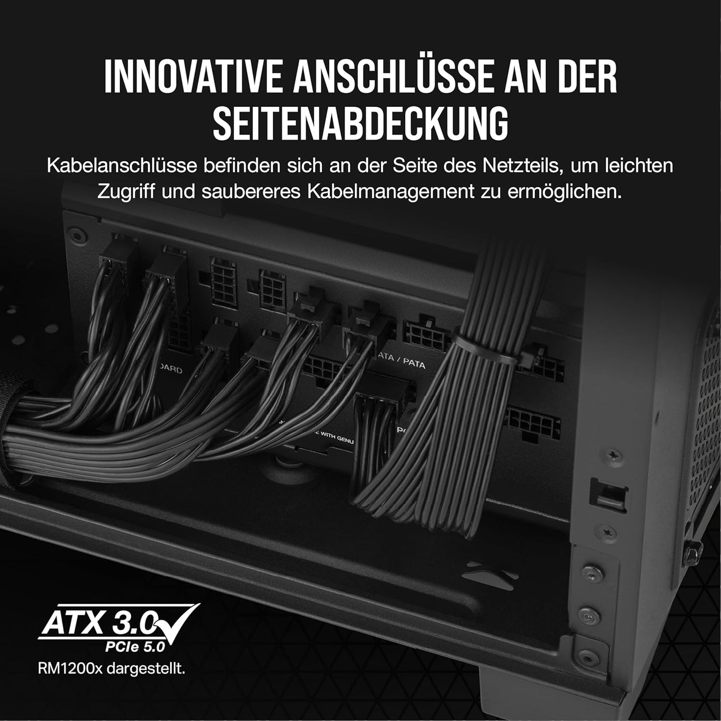 Corsair RMx Shift RM1000x Vollmodulares ATX Netzteil 1000 Watt 80 PLUS GOLD