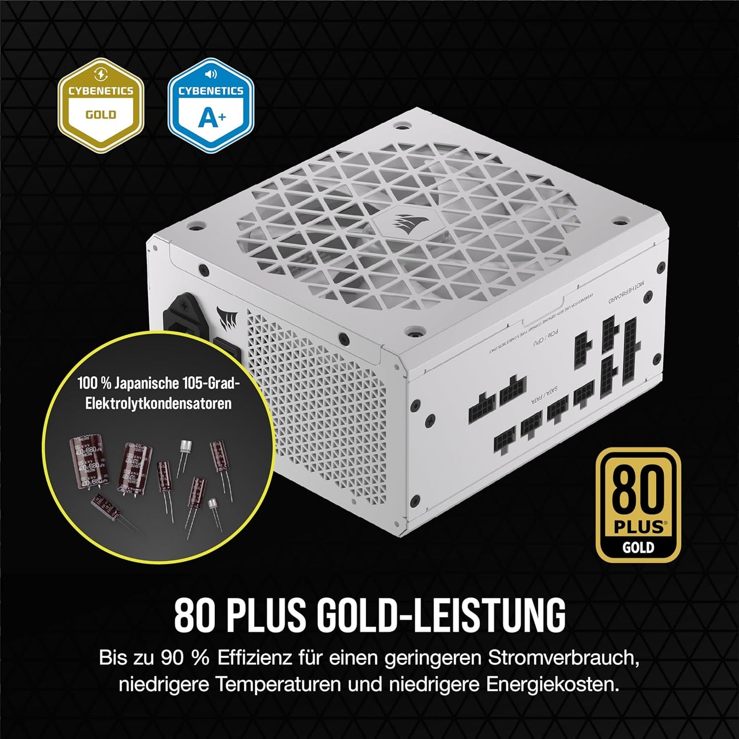 Corsair RMx Series RM750x Shift Vollmodulares ATX-Netzteil 750 Watt 80 PLUS Gold