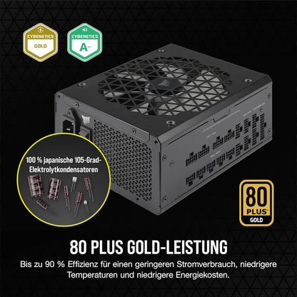 Corsair RMx Shift RM1200x Vollmodulares ATX Netzteil 1200 Watt 80 PLUS GOLD