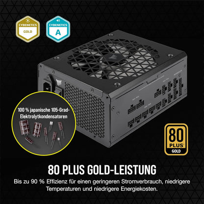 Corsair RMx Shift RM1000x Vollmodulares ATX Netzteil 1000 Watt 80 PLUS GOLD
