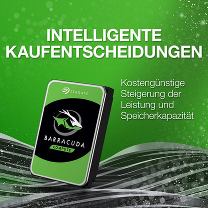 Seagate Barracuda 4TB Interne Festplatte ST4000DM004 3,5 Zoll HDD SATA3 5400RPM #1