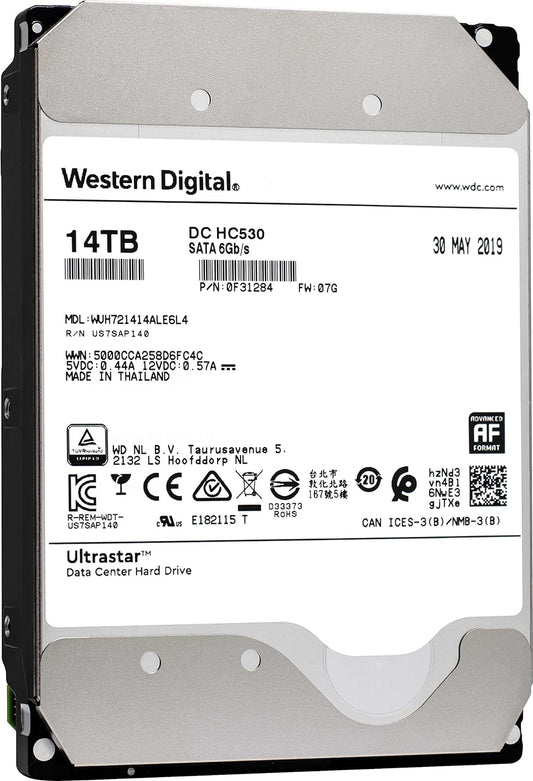 Kopie von WD Ultrastar DC HC530 14TB Interne Festplatte WUH721414ALN604 3,5 Zoll HDD SATA3 #1