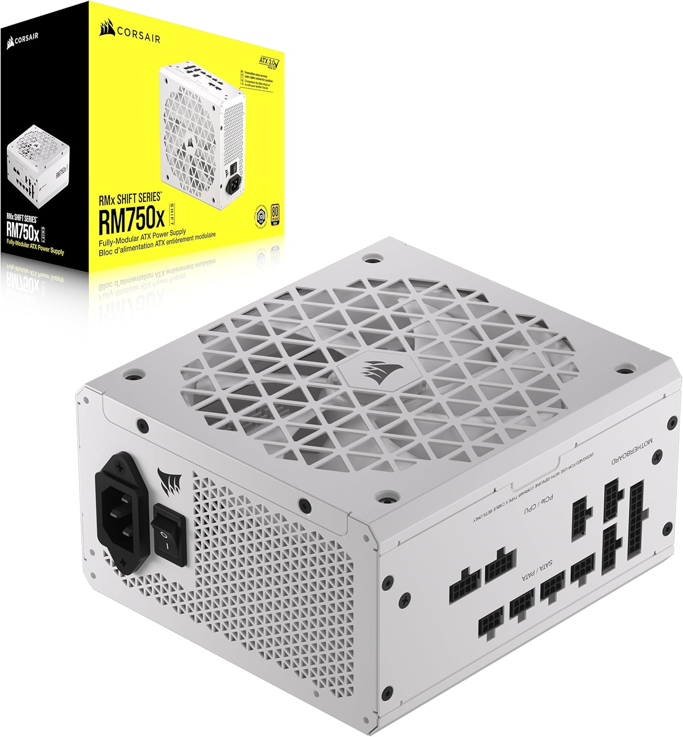 Corsair RMx Series RM750x Shift Vollmodulares ATX-Netzteil 750 Watt 80 PLUS Gold