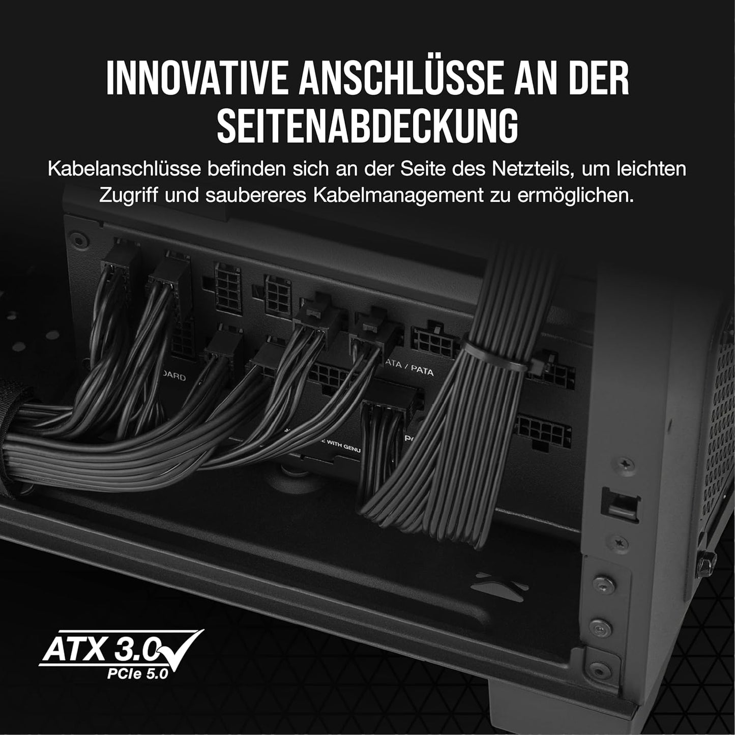 Corsair RMx Shift RM1200x Vollmodulares ATX Netzteil 1200 Watt 80 PLUS GOLD