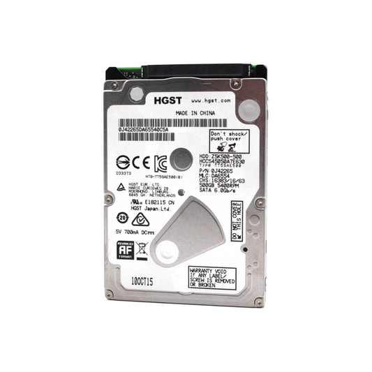 HGST CinemaStar Z5K500 500GB Interne Festplatte HCC545050A7E630 2,5 Zoll HDD