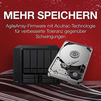 Seagate IronWolf Pro 6TB Interne NAS Festplatte ST6000NE000 3,5 Zoll HDD SATA3