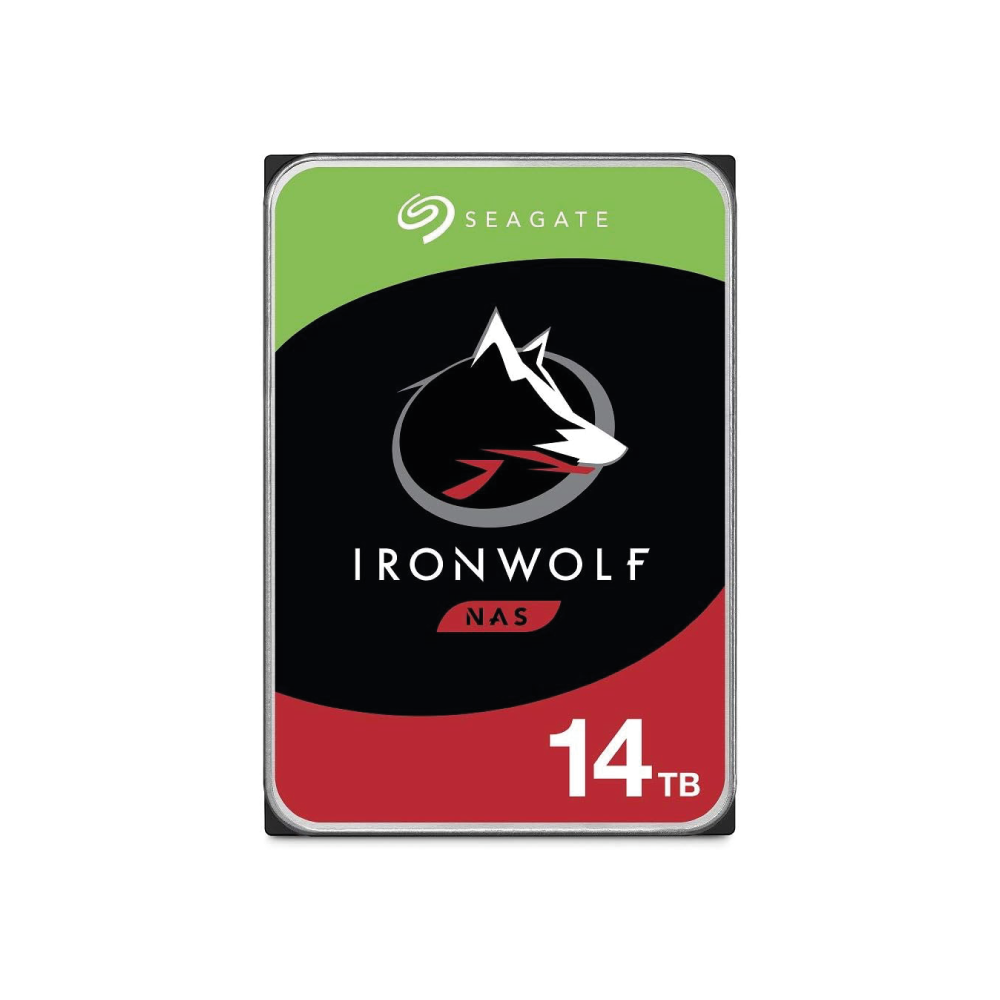 Seagate IronWolf 14TB Internal NAS Hard Drive ST14000VN0008 3.5 inch HDD SATA3