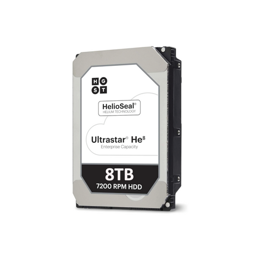 HGST Ultrastar He8 8TB Interne Festplatte HUH728080ALE601 3,5 Zoll HDD SATA3
