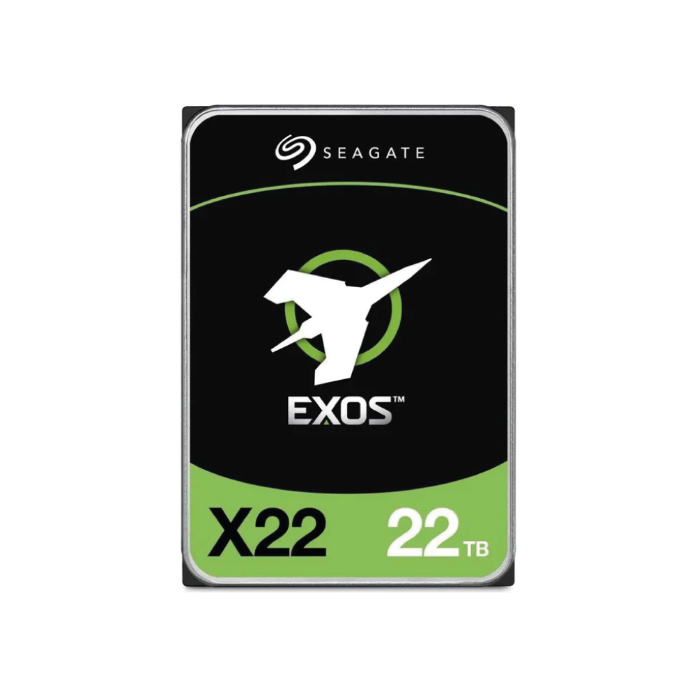 Seagate Exos X22 22TB Internal Server Hard Drive ST22000NM000C 3.5 inch HDD SATA3