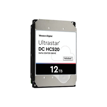 WD Ultrastar DC HC520 12TB Interne Festplatte HUH721212ALE604 3,5 Zoll HDD SATA3