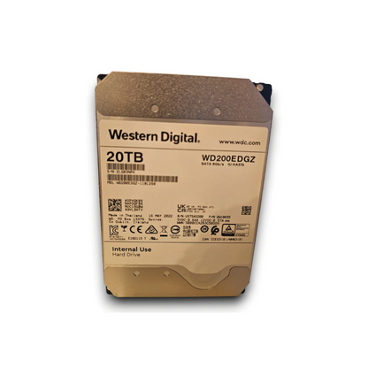 WD Ultrastar 20TB Interne Festplatte WD200EDGZ 3,5 Zoll HDD SATA 6Gb/s 7200RPM