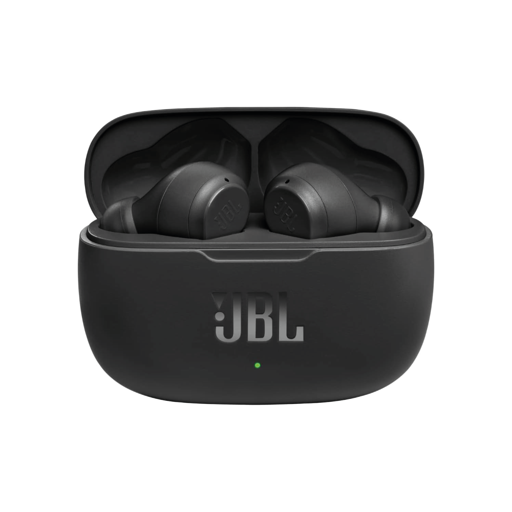 JBL Wave 200 TWS True Wireless In-Ear Bluetooth Headphones with Microphone - Black