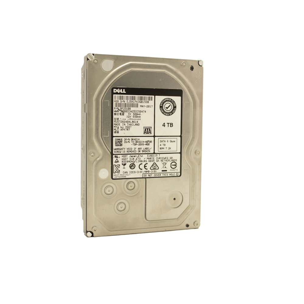 Dell HGST Ultrastar 7K4000 4TB Internal Hard Drive 0F23108 3.5 inch HDD SATA6Gb/s