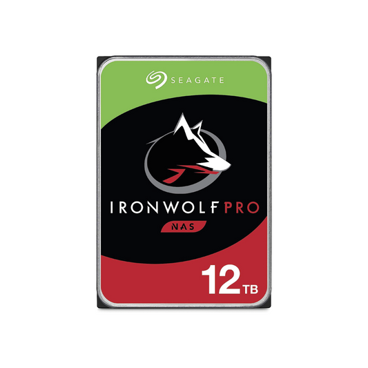 Seagate IronWolf Pro NAS 12TB Internal Hard Drive ST12000NE0008 3.5 inch HDD