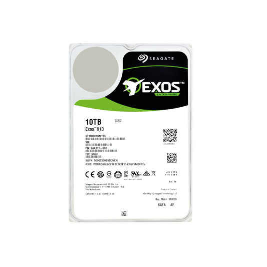 Seagate Exos X10 10TB Internal Server Hard Drive ST10000NM0156 3.5 inch HDD