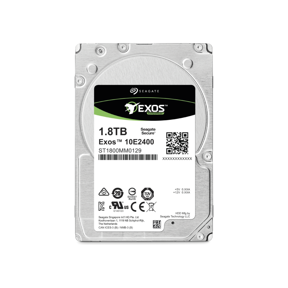 Seagate Exos 10E2400 1.8TB Internal Hard Drive ST1800MM0129 2.5 inch HDD SAS