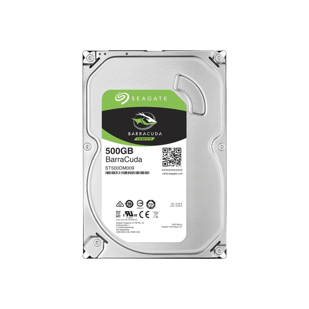 Seagate Barracuda 500GB Internal Hard Drive ST500DM009 3.5 inch HDD SATA3 32MB