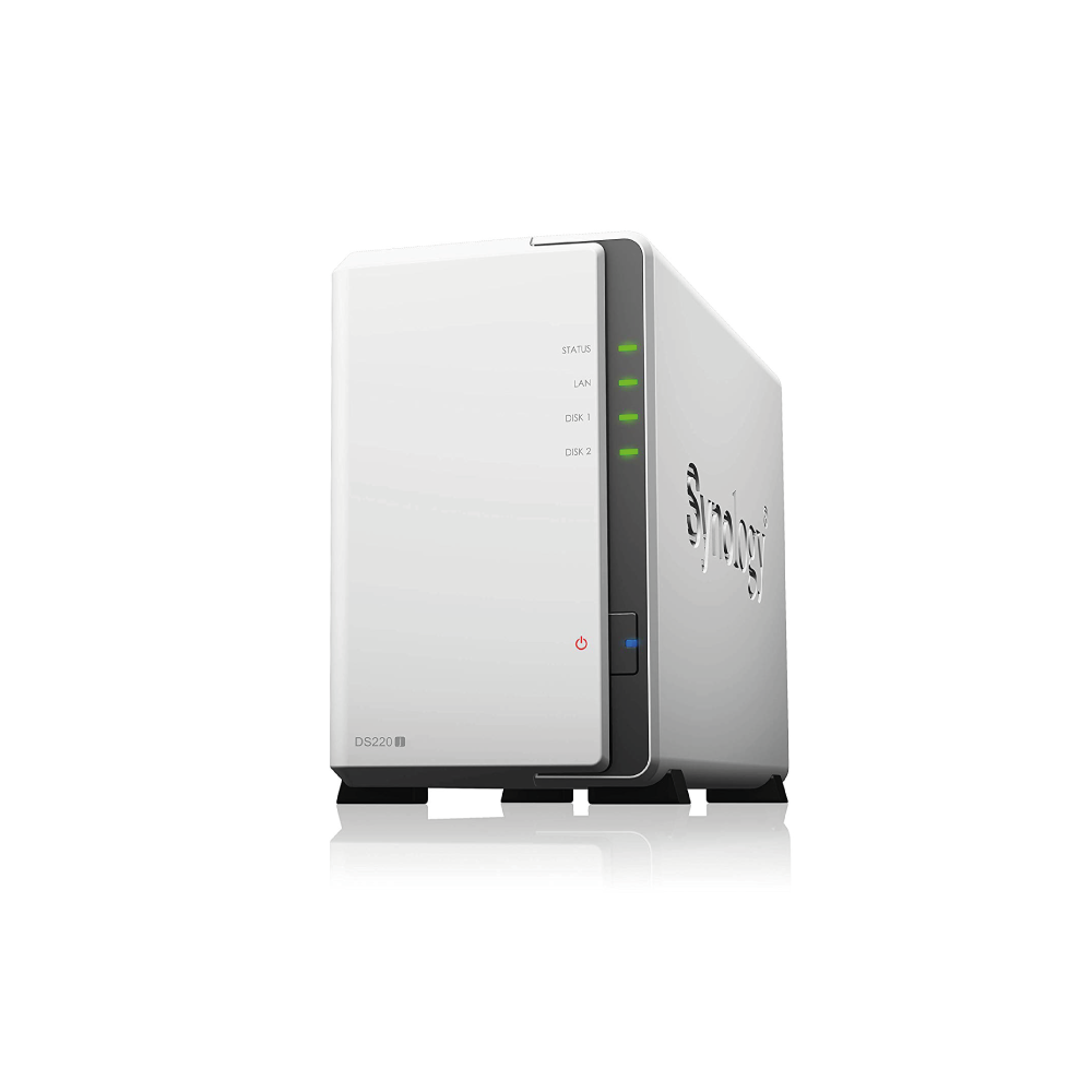 Synology DS220j DiskStation 2-bay NAS Server System 4TB pre-installed