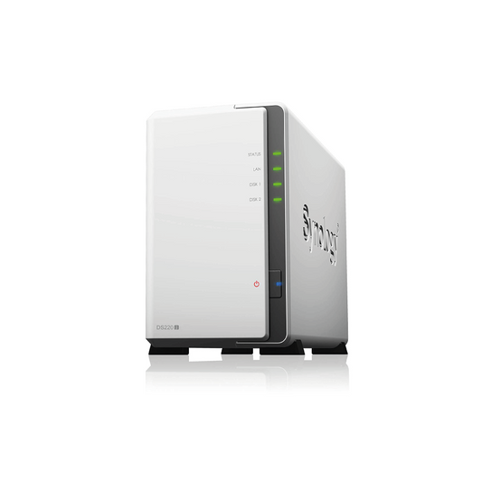 Synology DS220j Diskstation 2bay NAS Server System 4TB vorinstalliert