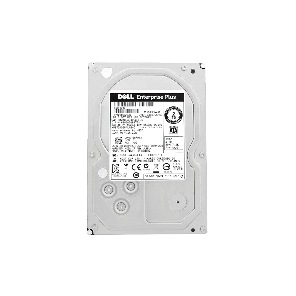 Dell HGST Ultrastar7K4000 2TB Internal Hard Drive HUS724020ALA640 3.5 inch HDD