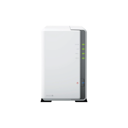 Synology DS223J DiskStation 2-bay NAS Server System 4TB/6TB/8TB pre-installed