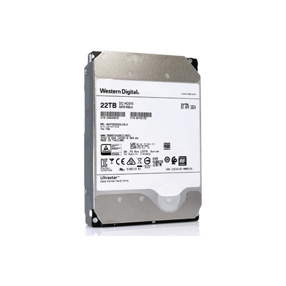 WD Ultrastar DC HC570 22TB Interne Festplatte WUH722222ALE6L4 3,5 Zoll HDD 512MB