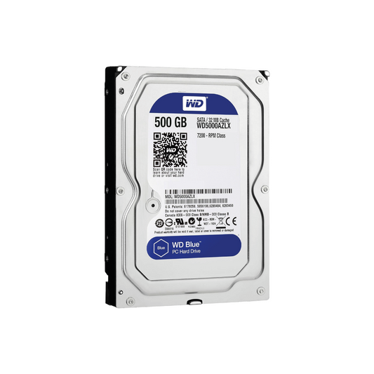 Western Digital WD Blue 500GB Internal Hard Drive WD5000AZLX 3.5 inch HDD SATA3