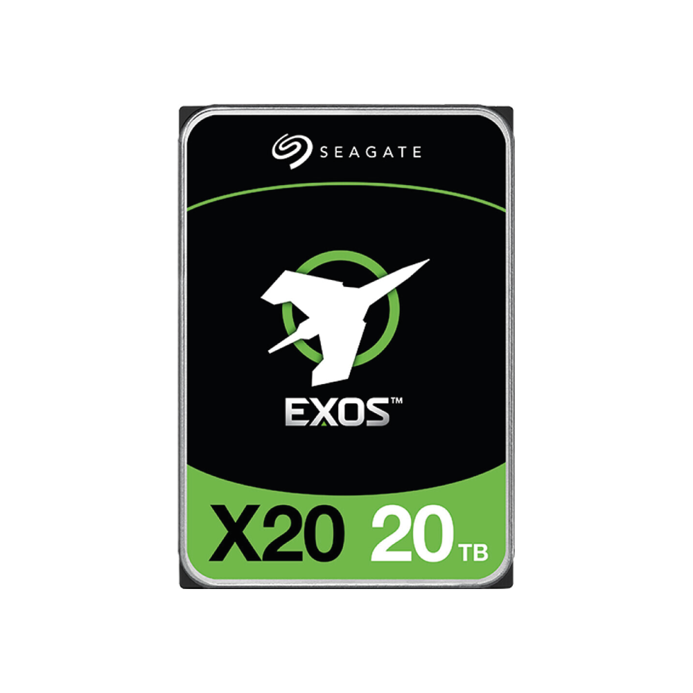 Seagate Exos X20 20TB Internal Hard Drive ST20000NM007D 3.5 inch HDD SATA 6Gb/s