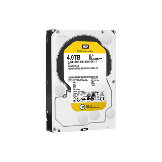 Western Digital WD RE 4TB Internal Hard Drive WD4000FYYZ 3.5 inch HDD SATA3 64MB
