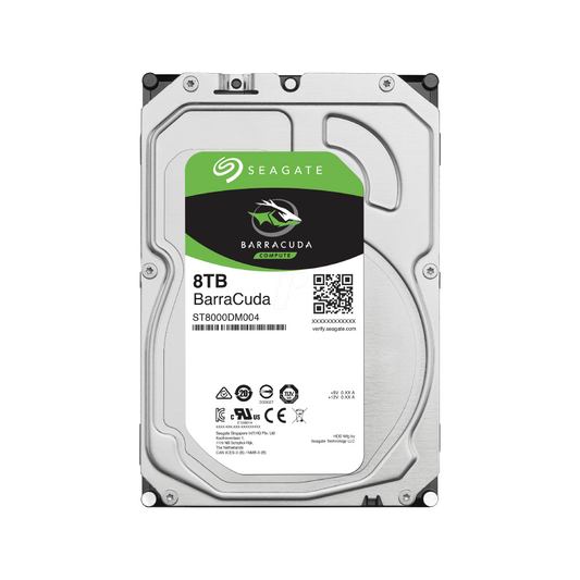 Seagate Barracuda 8TB Interne Festplatte ST8000DM004 3,5 Zoll HDD SATA3 5400RPM