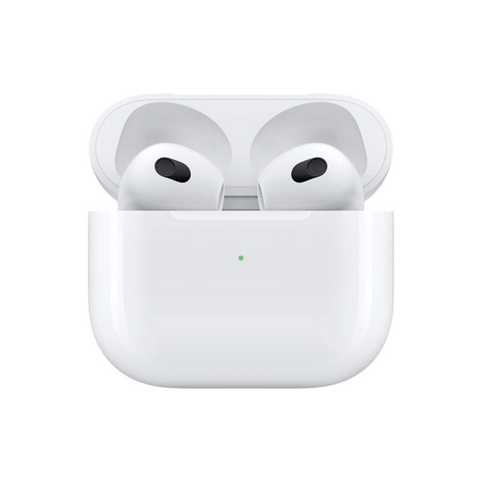 Apple AirPods 3. Generation 2022 mit Lightning Charging Case Kopfhörer - weiß
