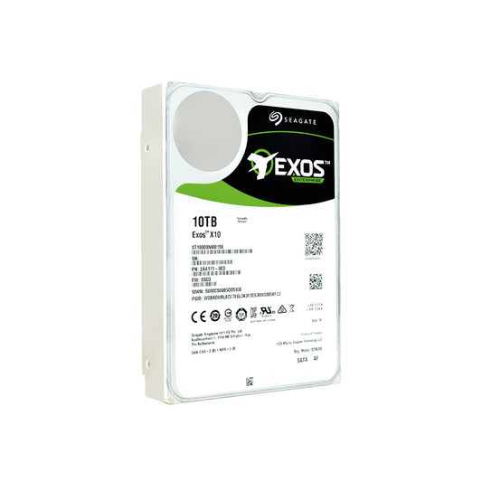 Seagate Exos X10 10TB Internal Server Hard Drive ST10000NM0156 3.5 inch HDD