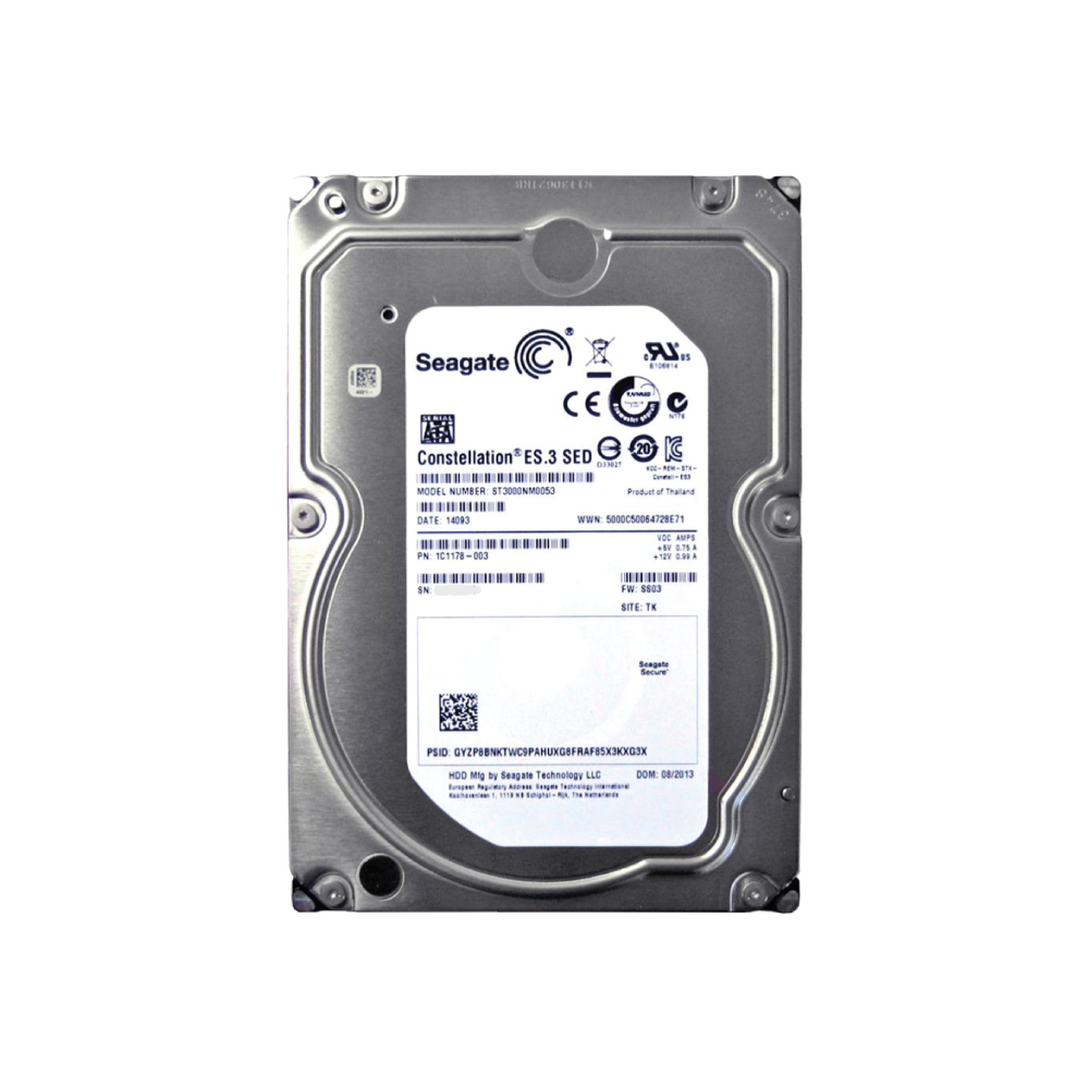 Seagate Constellation ES.3 3TB Internal Hard Drive ST3000NM0053 3.5 inch HDD SATA