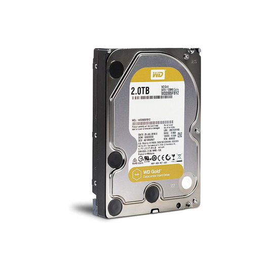 Western Digital WD Gold 2TB Internal Hard Drive WD2005FBYZ 3.5 inch HDD SATA3